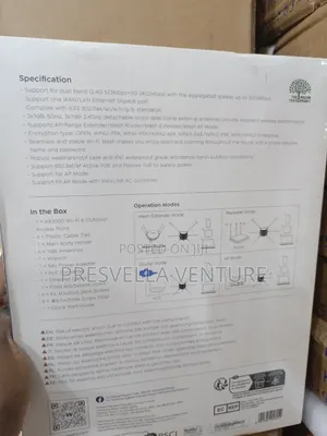 Wavlink Ax3000 Wifi 6 Outdoor Access Point