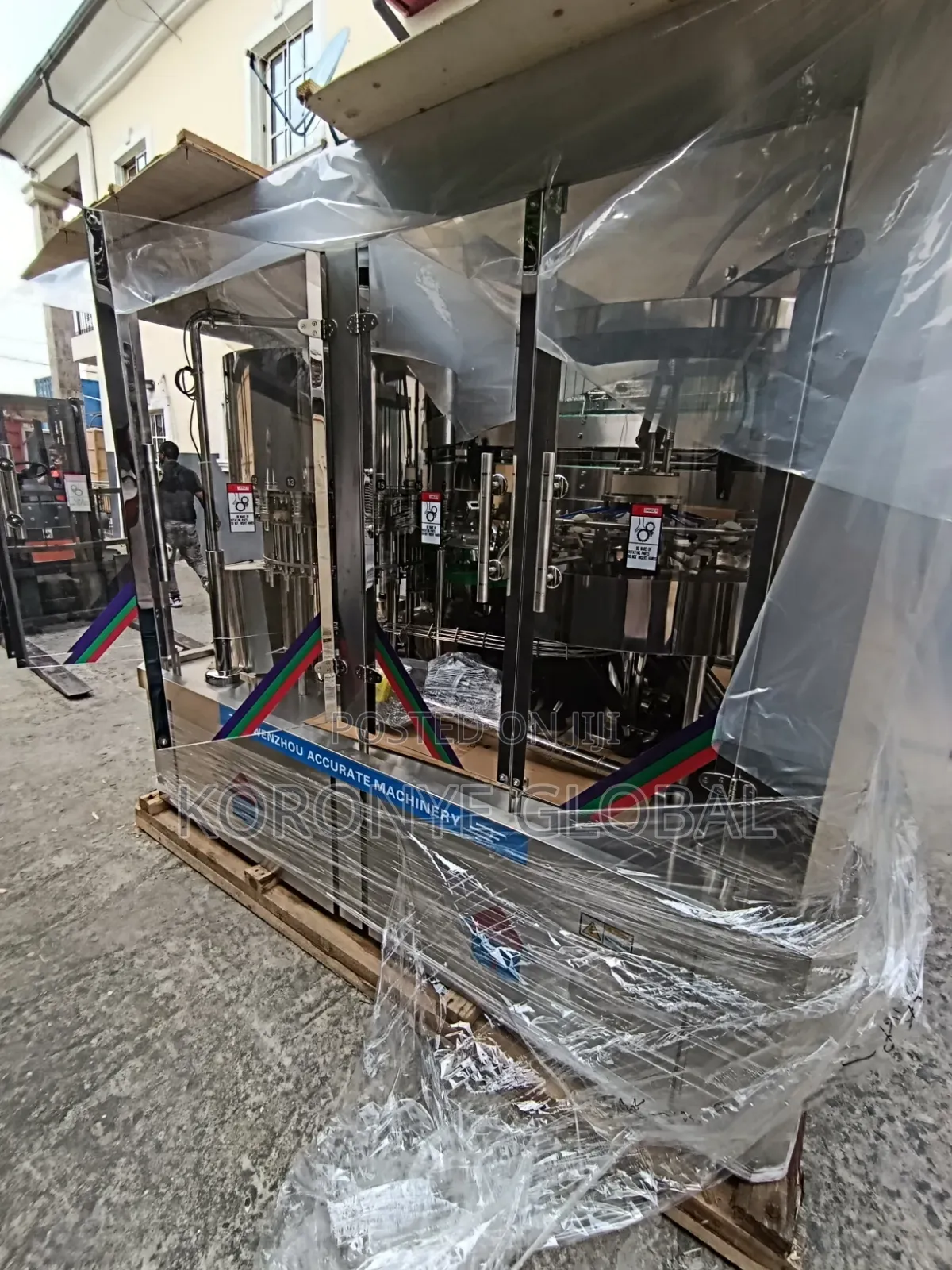 Automatic Pet Bottle Water Production Machine