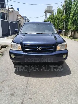 Toyota Highlander 2004 Blue