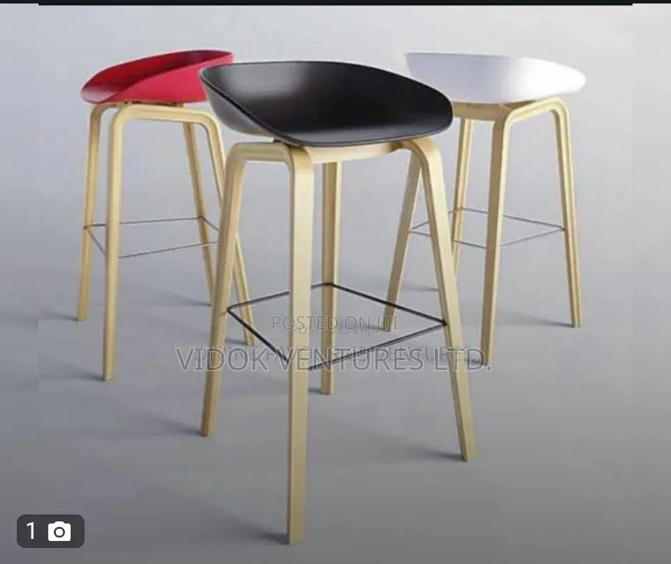 Wooden Legs Imported Stool for Kitchen and Bar