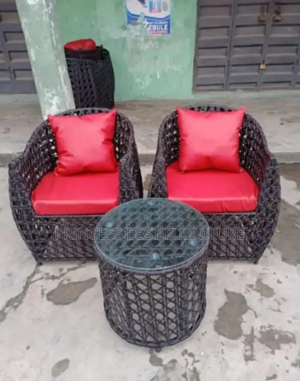 Cannash Red Cushion Outdoor