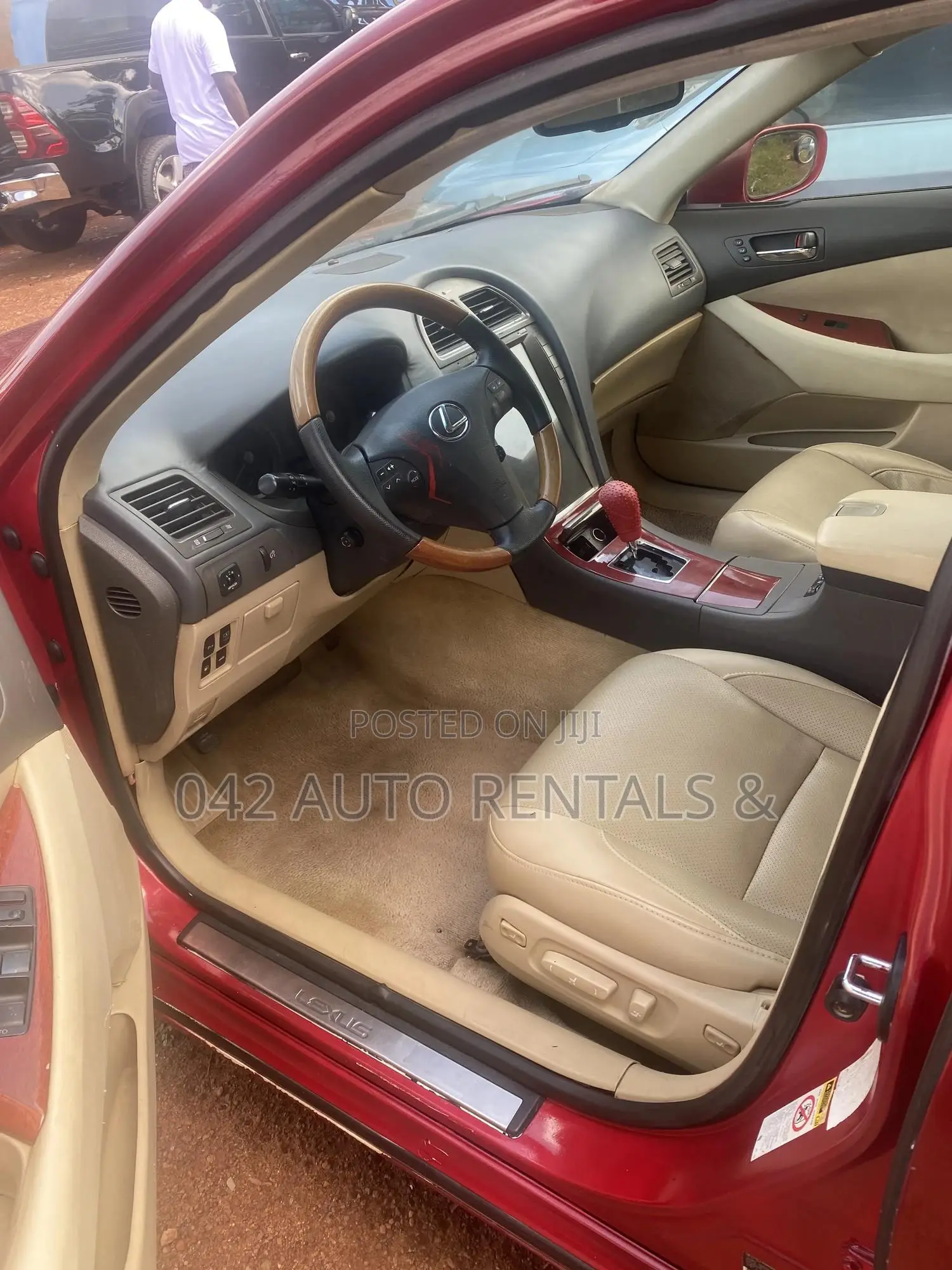 Lexus ES 350 2011 Red