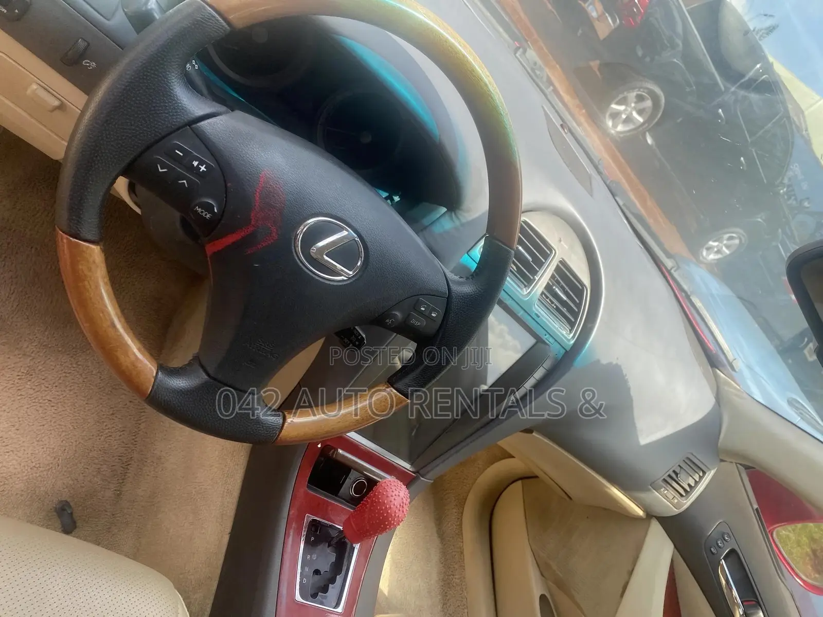 Lexus ES 350 2011 Red