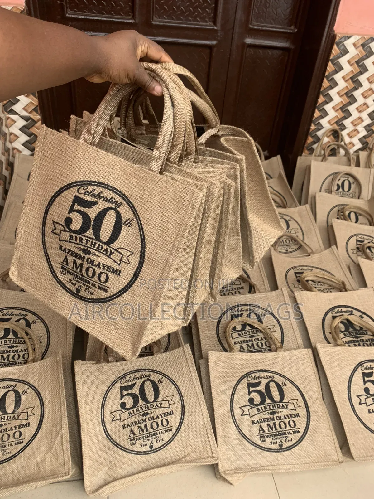Jute Souvenir Bags