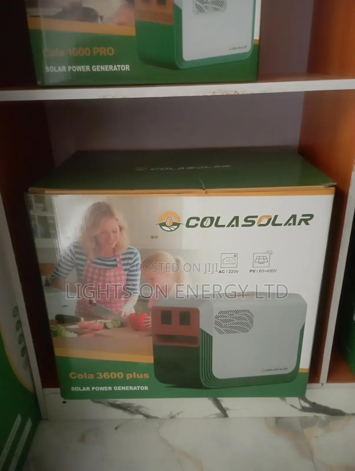 Cola3600 Plus Solar Generator