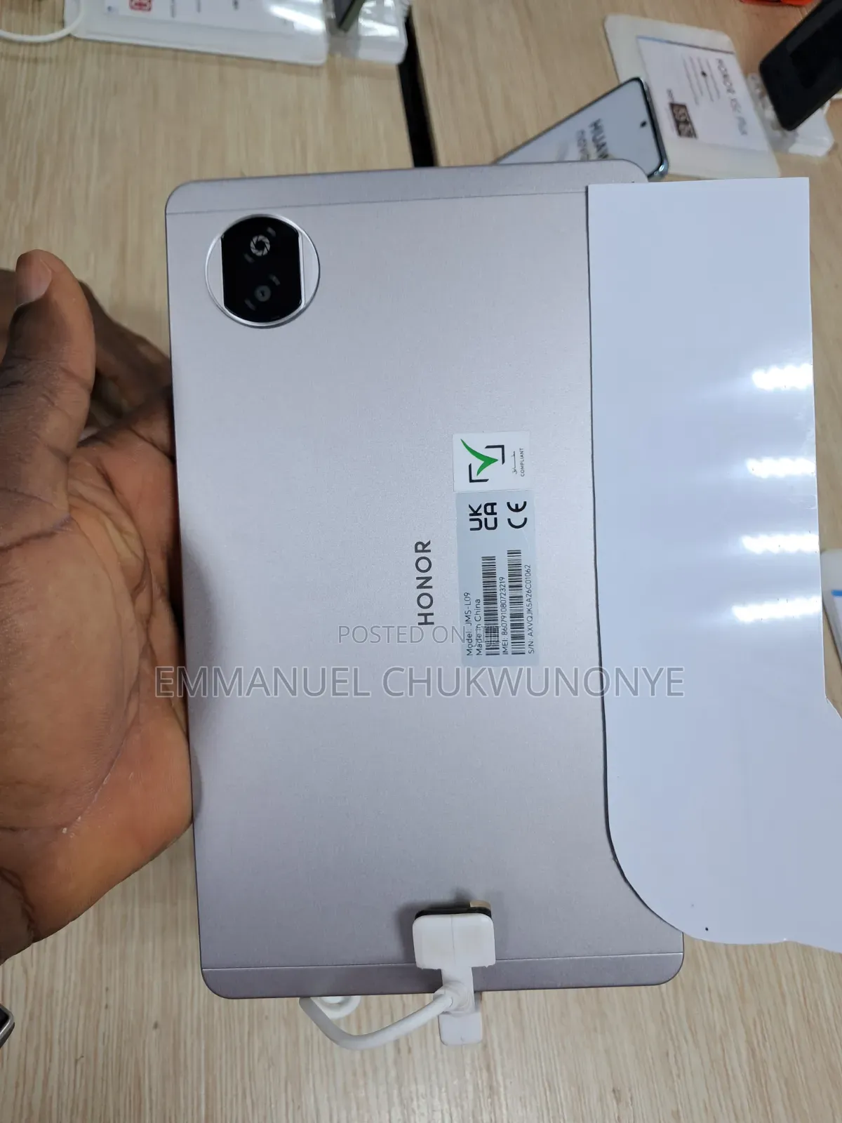 New Honor Pad X7 128 GB Black