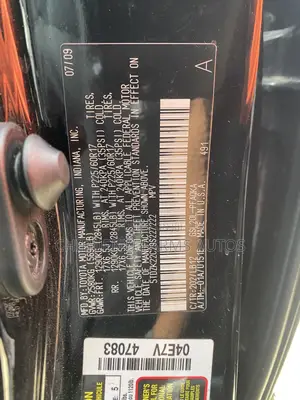 Toyota Sienna 2009 Black