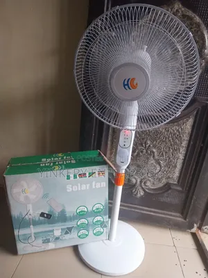 Rechargeable Solar Fan