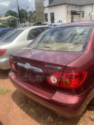 Toyota Corolla 2005 Red