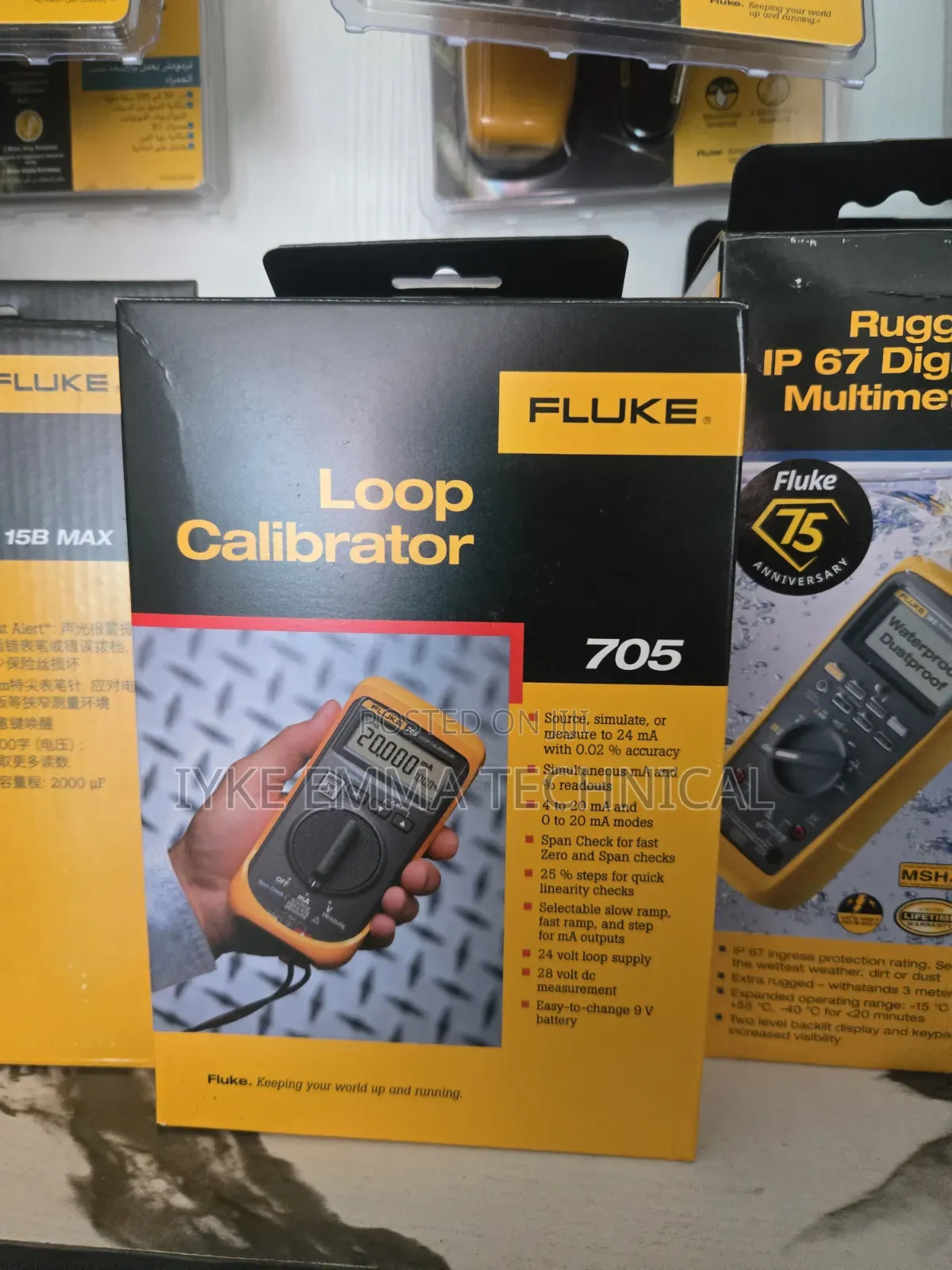 Fluke 705 Loop Calibration Testing Multimeter