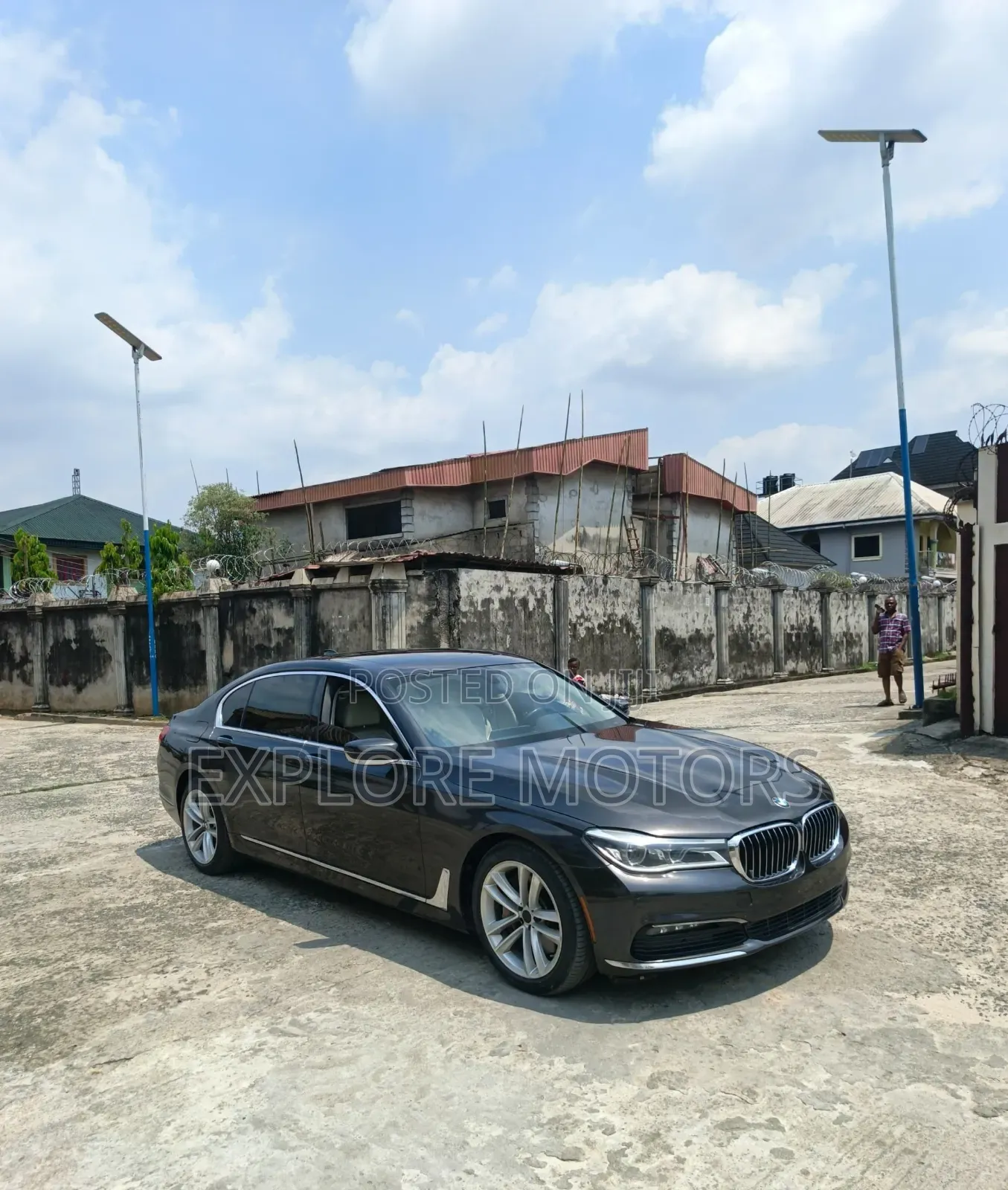 BMW 7 Series 730Li 2016 Black