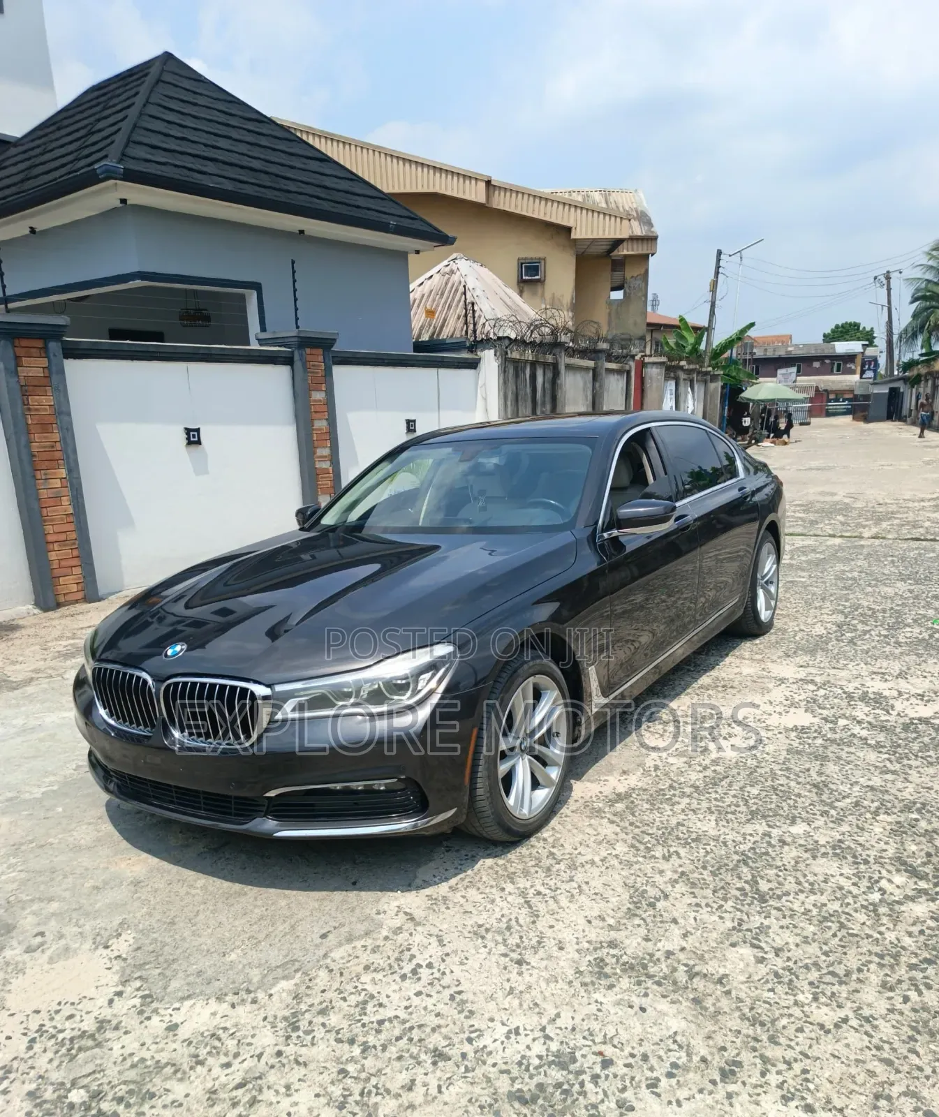 BMW 7 Series 730Li 2016 Black
