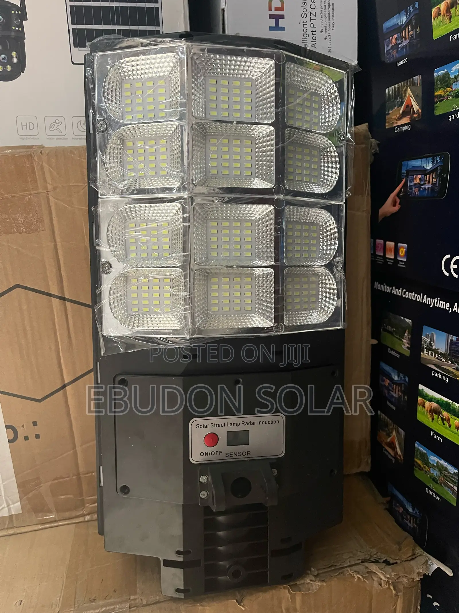 Solar Light With Camera