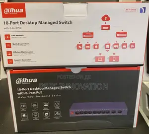 Dahua 10-port Managed Poe Switch (8-port Poe)