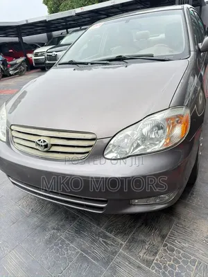 Toyota Corolla Sedan 2003 Gray