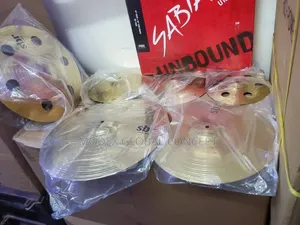 Sabian SBR Performance Cymbal Set With a Brass Finish.