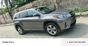 Toyota Highlander Limited Platinum V6 4x4 (3.5L 6cyl 6A) 2016 Gray