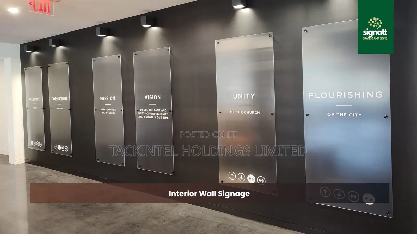 Interior Wall Signs