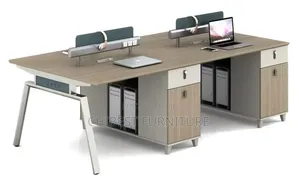 Workstation Office Table for Four Persons.