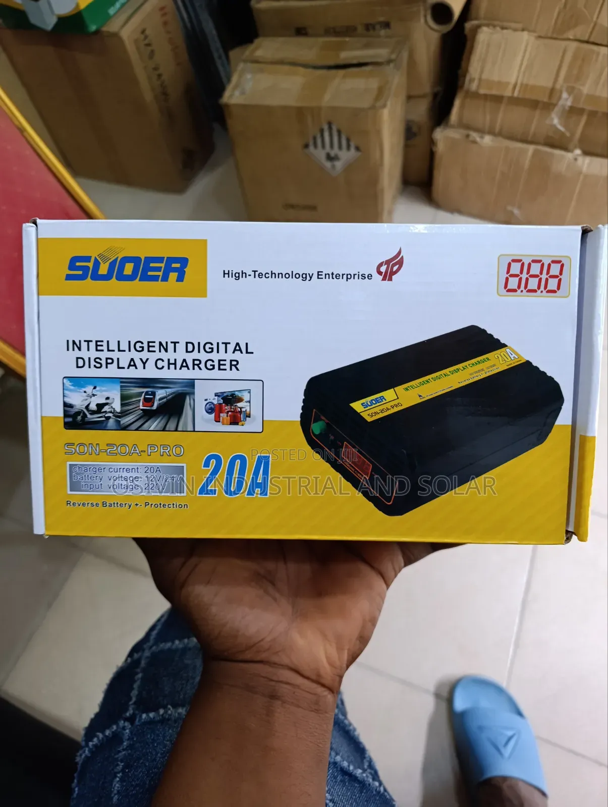 20a Digital Battery Charger
