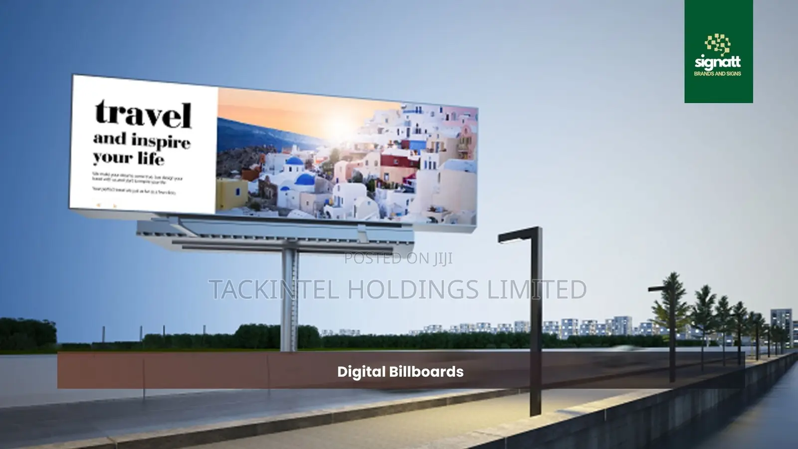 Traditional and Digital Billboard
