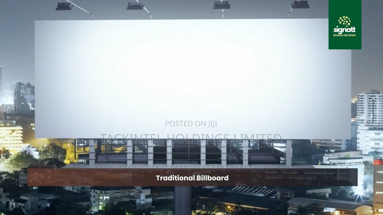 Traditional and Digital Billboard