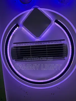 Bladeless Chandelier Fan With Light