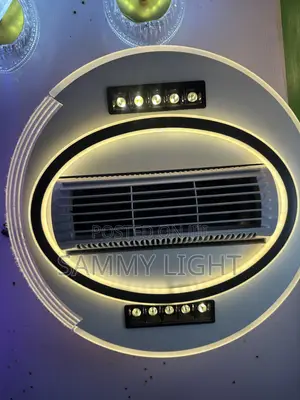 Bladeless Chandelier Fan With Light
