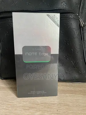 New Infinix Note Edge 128 GB Black