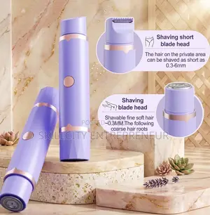Rechargeable Mini Dual Hand Epilator