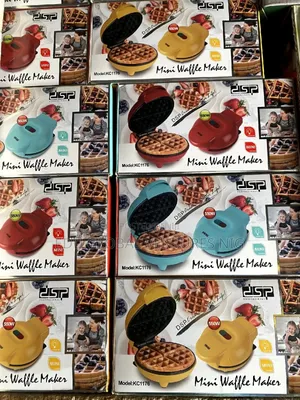 DSP Mini Waffle Maker. 550watts, Different Colours.