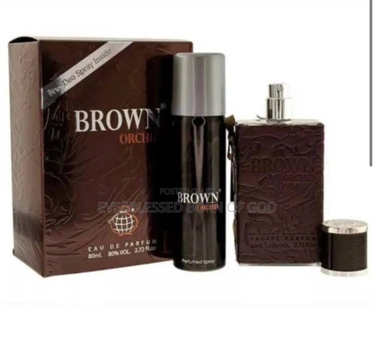 Brown Orchid Perfume for Body Care