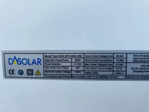 Mono Complete 550w 49v Solar Panel