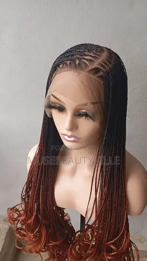 French Curl Braided Wig
