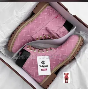 Pink Supreme Luxury Timberland Boots