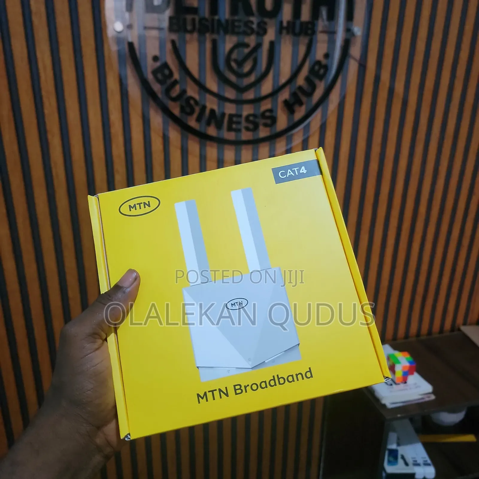 MTN Ops Cat4 4g Router With Power Bank + Free 50gb Bonus Data