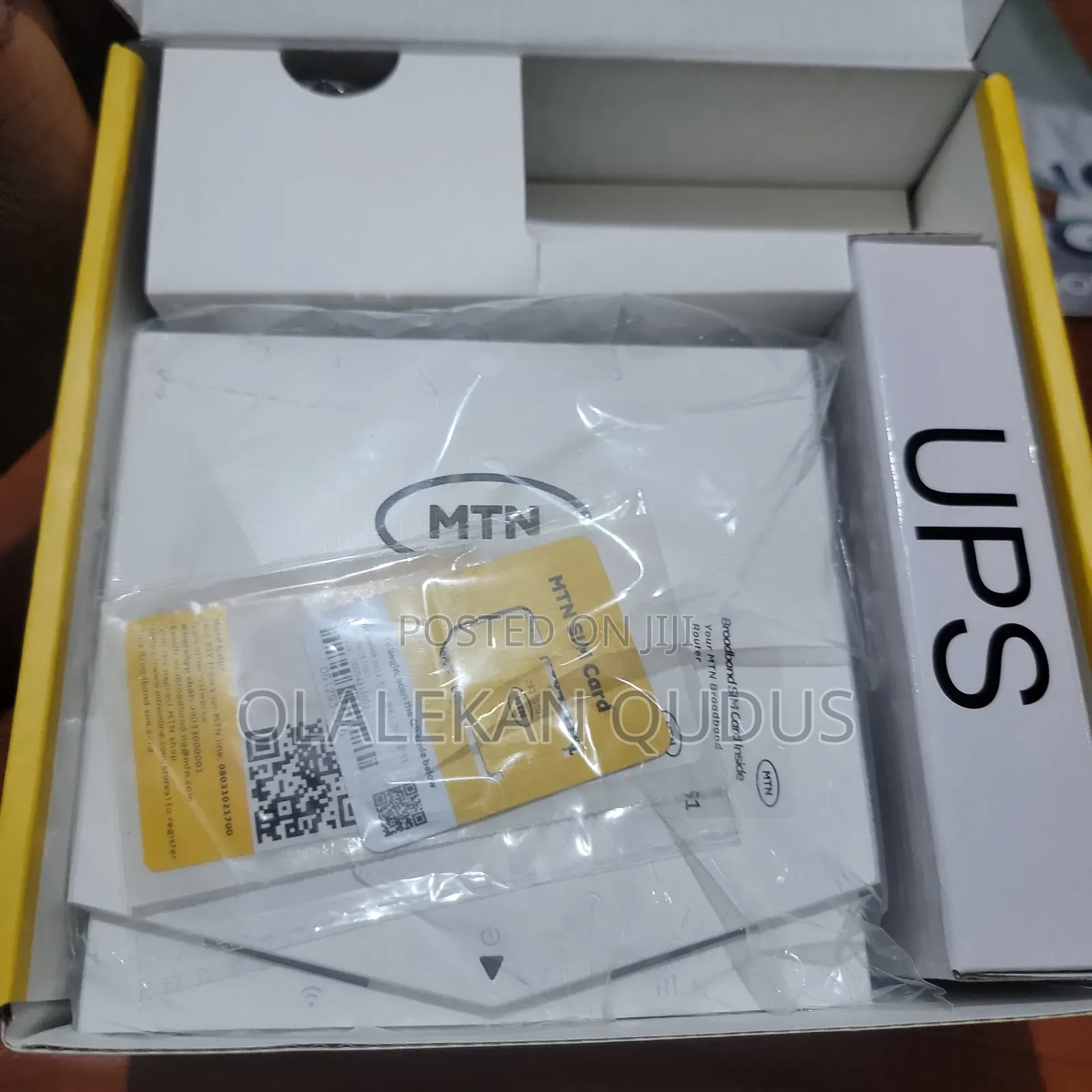 MTN Ops Cat4 4g Router With Power Bank + Free 50gb Bonus Data