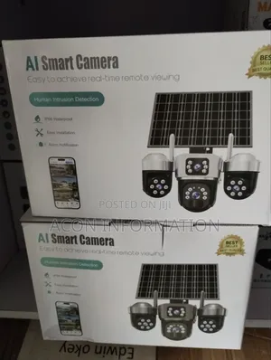 V380 Solar 3 Lens Camera