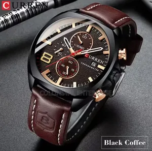 Curren Leather Wrist Watche
