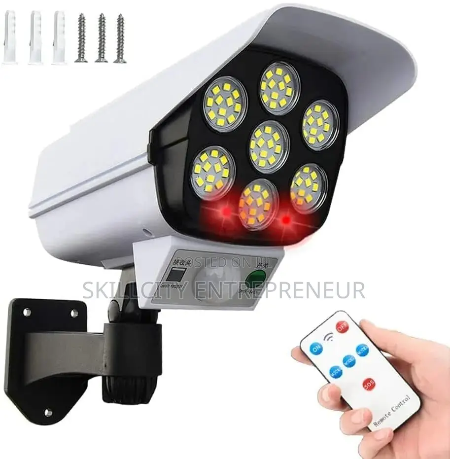 SMD Solar Rechargeable Security Light With Remote