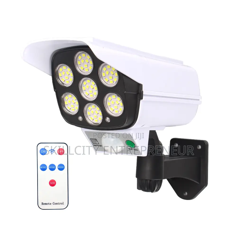 SMD Solar Rechargeable Security Light With Remote