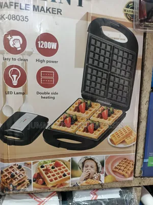 Portable Electric Waffle Maker Machine
