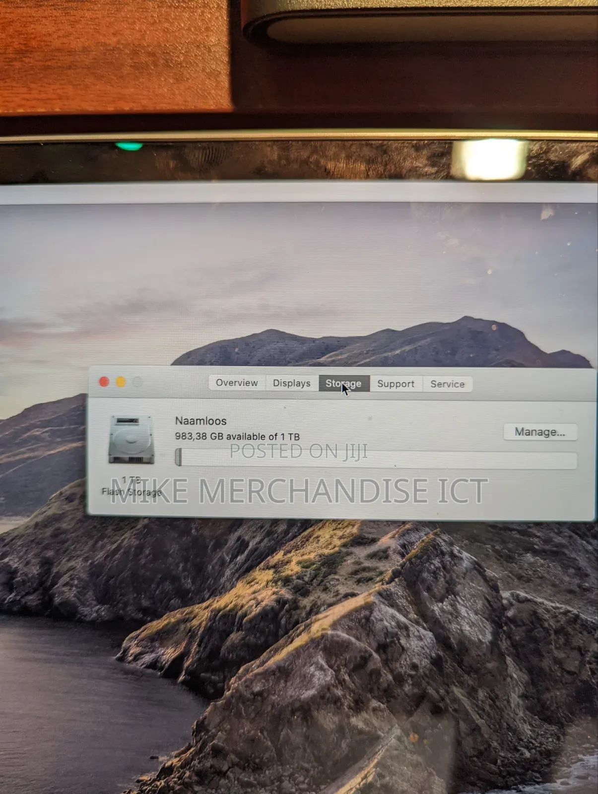 Laptop Apple MacBook Pro 16GB SSD 1T
