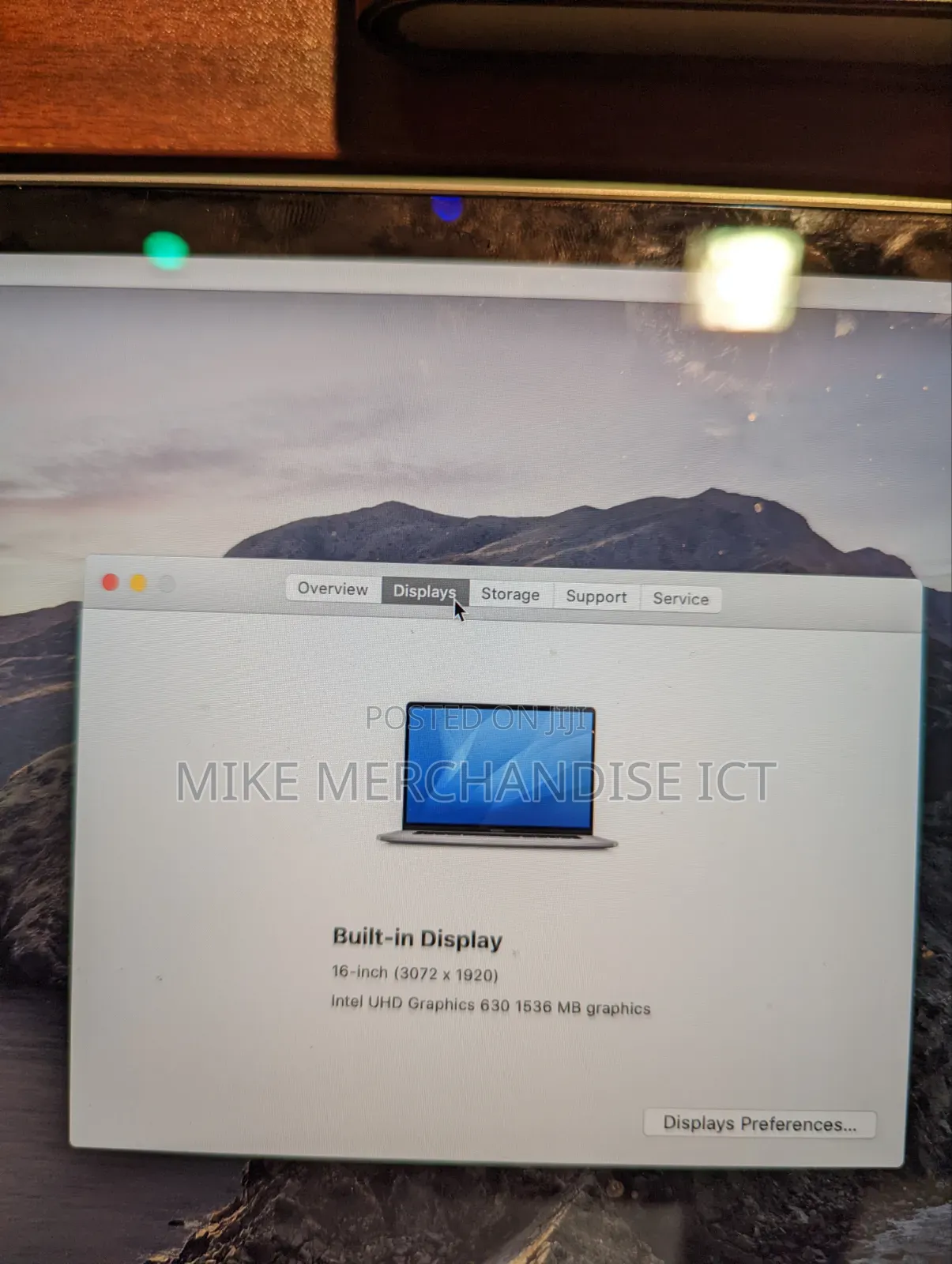 Laptop Apple MacBook Pro 16GB SSD 1T