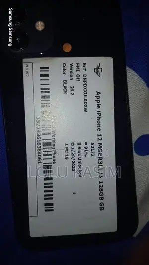 Apple iPhone 12 128 GB Black