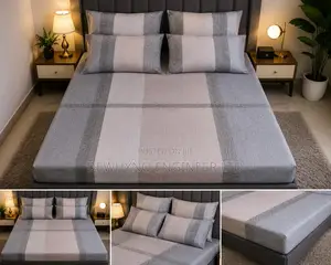Pure Cotton Bedsheets With 4 Pillow Case