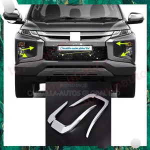 Front Bumper Chrome Mitsubishi L200 2018