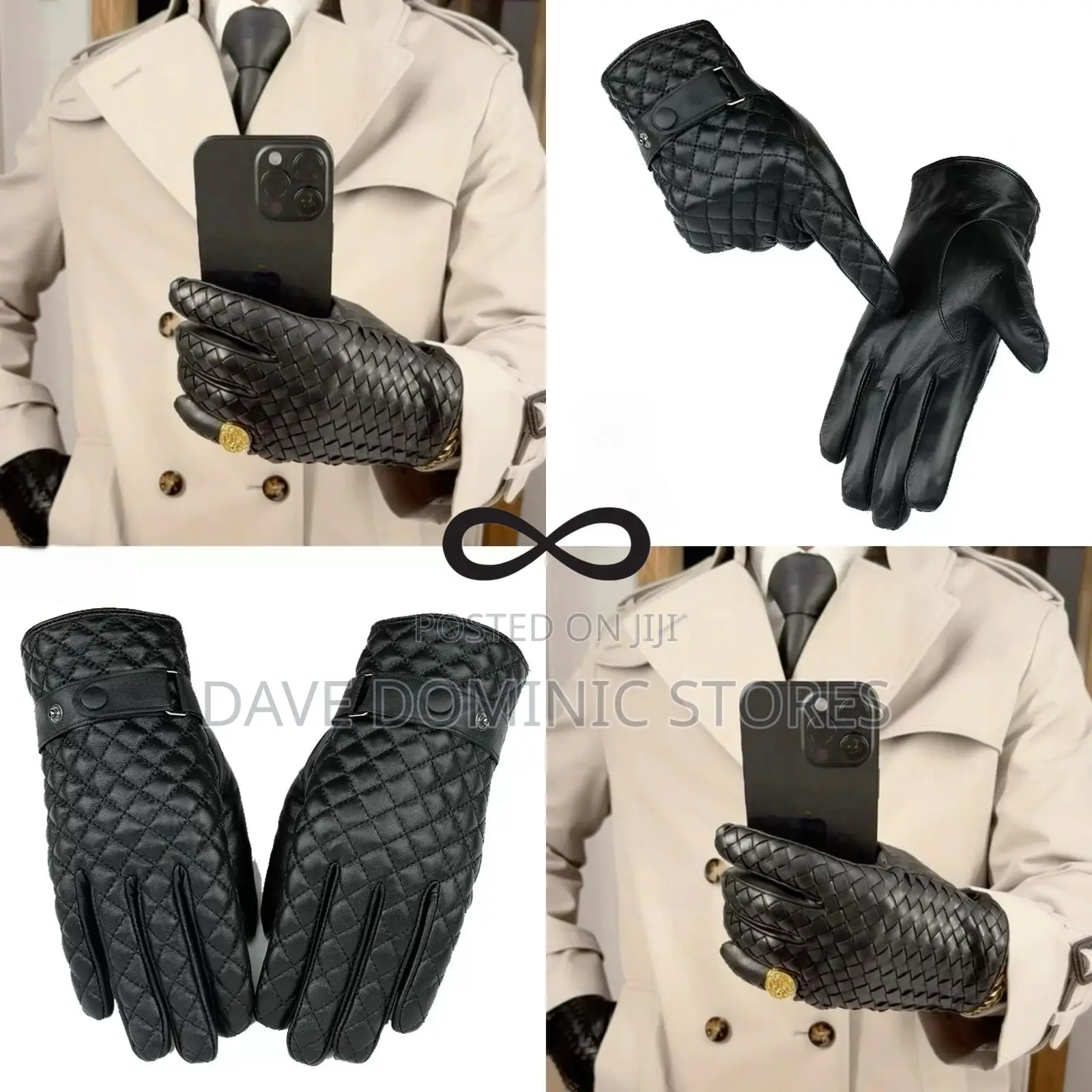 Bottega Inspired Trendy Gloves (The Original Quality and Pure Leather)