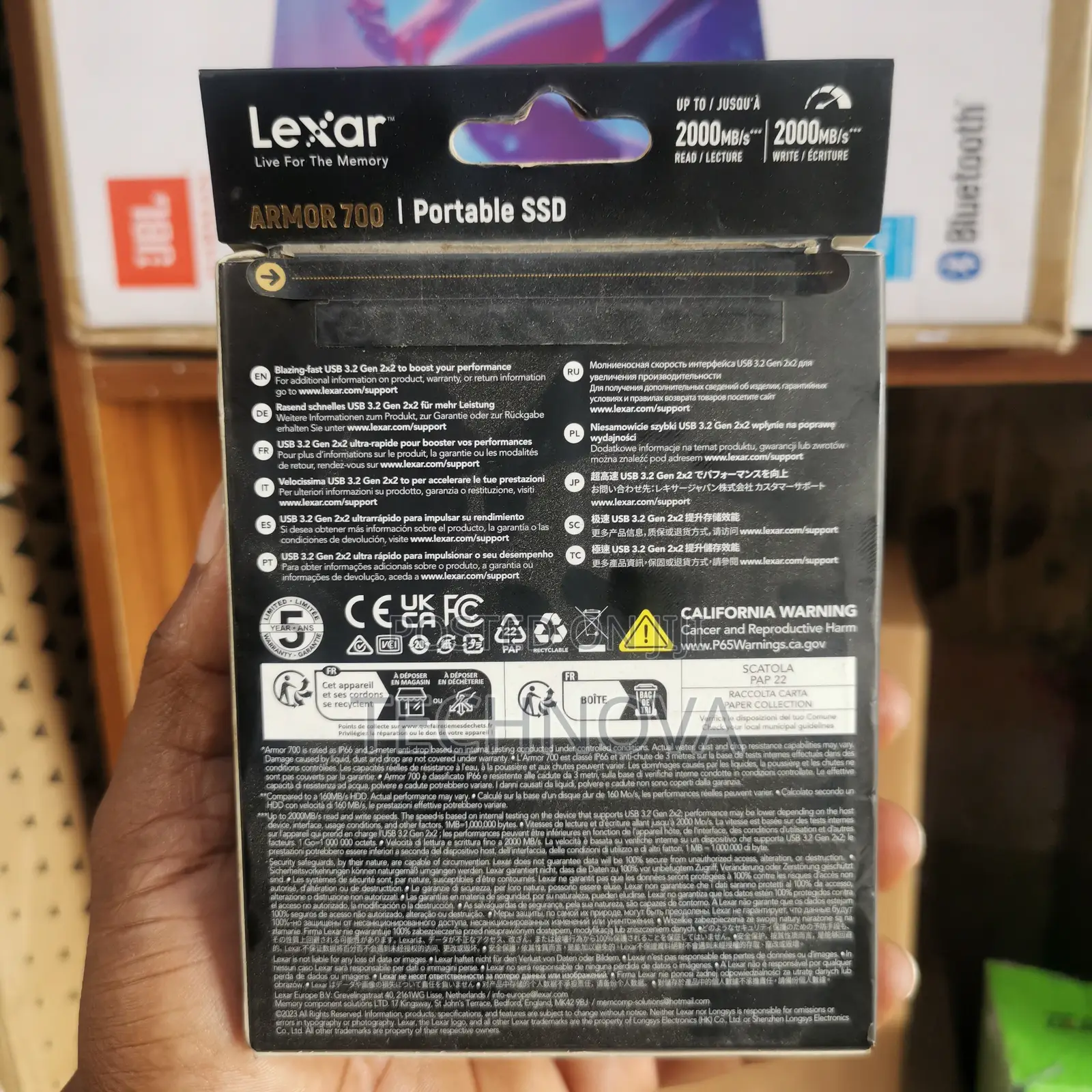 Lexar Armor 1tb 700 1tb Portable SSD