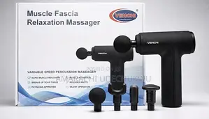 Rechargeable Deep Tissue Massage Gun With Multiple Heads